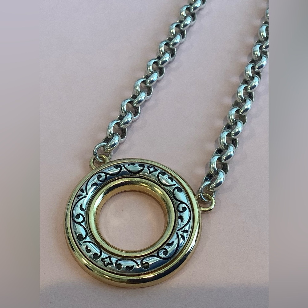 Brighton Venezia Open Ring Short Necklace Like New